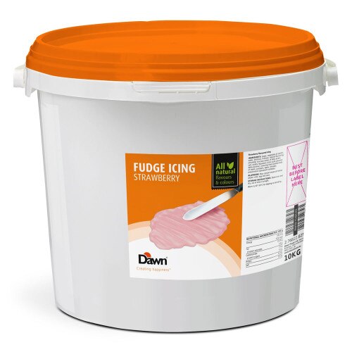 Dawn Fudge Icing Strawberry 10kg